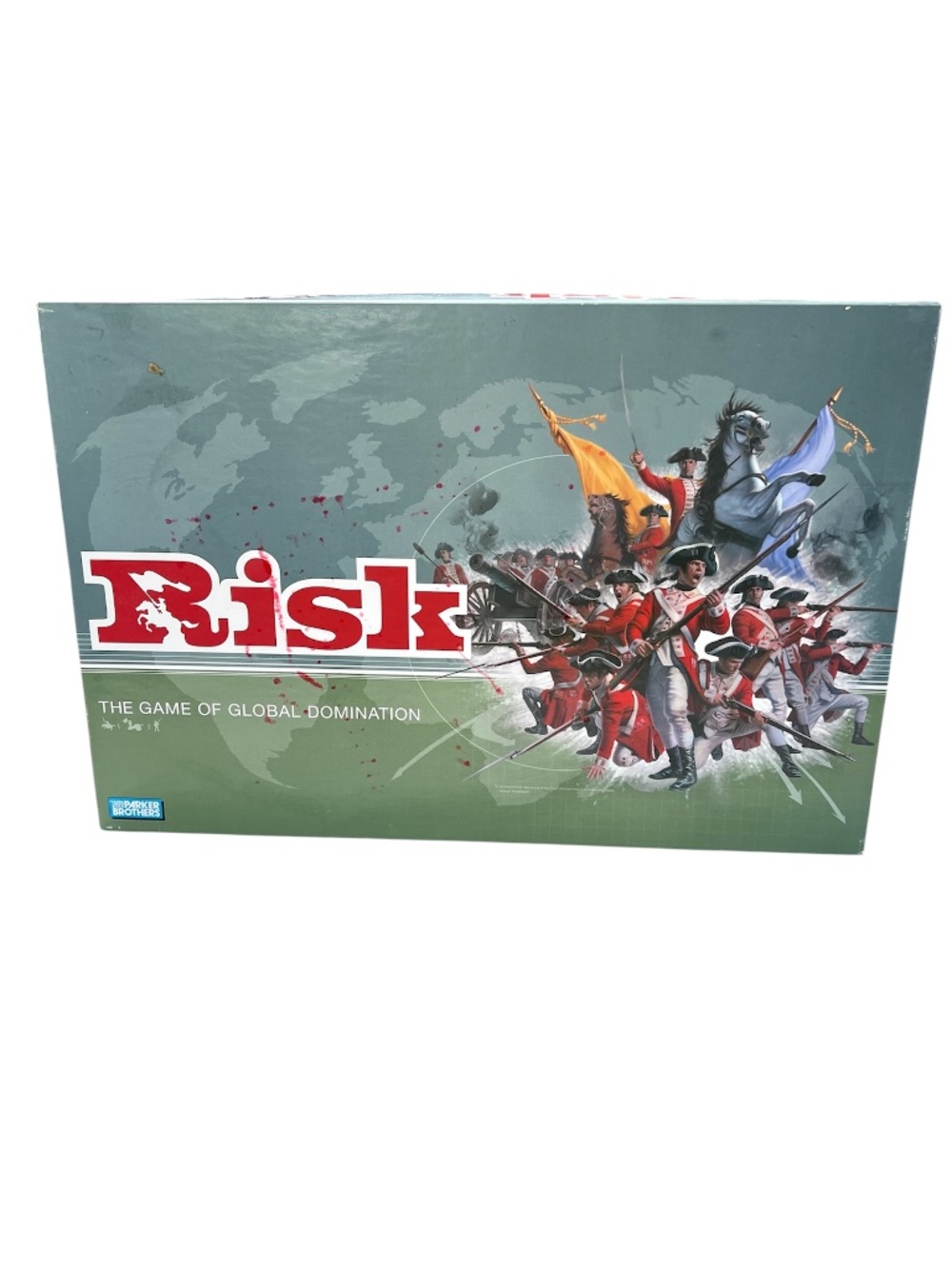 Risk Board Game Opened Never Used Parker bros Dated 2003 Military Complete
